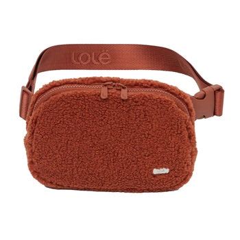 lolë unisex fleece belt bag